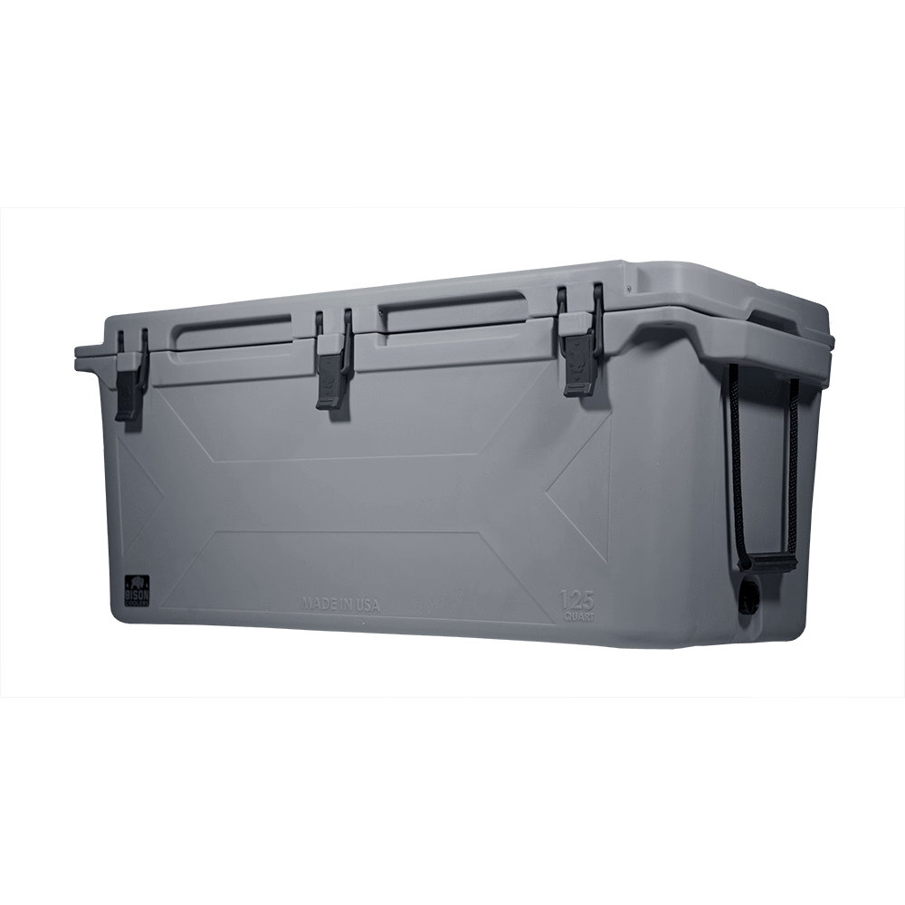 125 Quart Cooler - Gray Granite © 2017 Bison Coolers