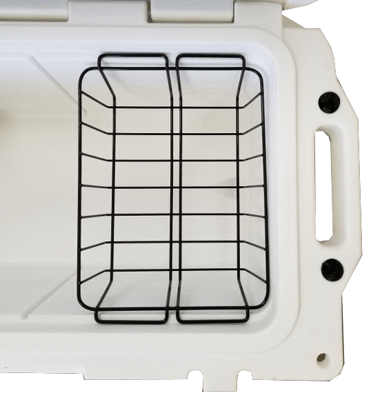 Bison's Wire Dry Goods Tray, made from a durable metal dipped in a blast coating for added durability.