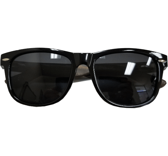 Bamboo Sunglasses with Polarized Lenses by Bison Coolers