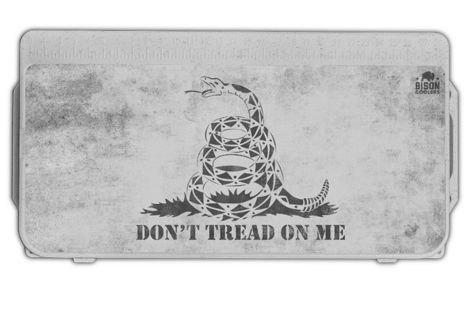Bison Coolers - Don't Tread On Me Cooler Accessories - Ice Chests Accessories