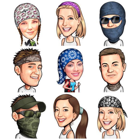 Bison Coolers Bandana by Hoo-Rag